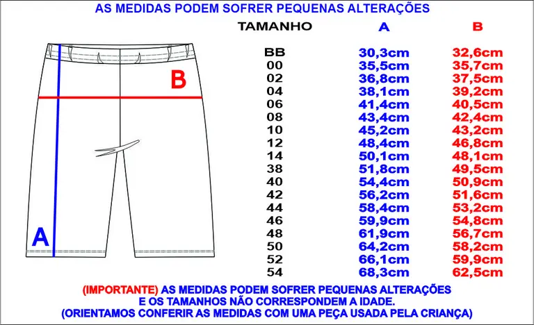 Bermuda Malha Abrigo C/ Filete Ensino Infantil e Fundamental 1 | Criativo